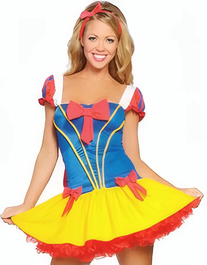 Disfraz de Blancanieves Lujo